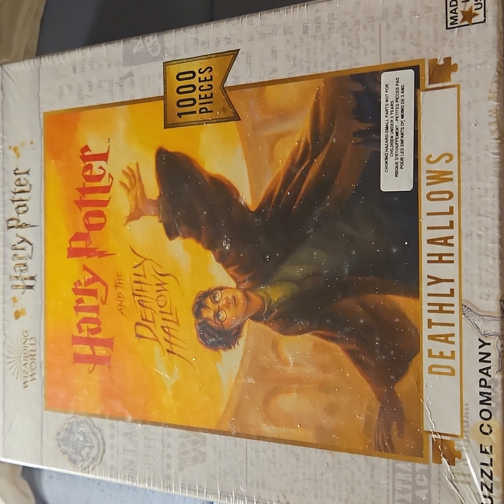 Wizarding World Harry Potter And The Deathly Hallows Puzzle Jigsaw 1000 Pieces